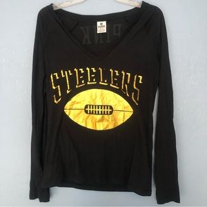 Pink Victoria’s Secret Steelers Tee - New!